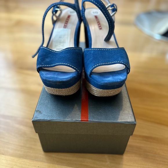 Prada wedge sandals - Picture 4 of 6